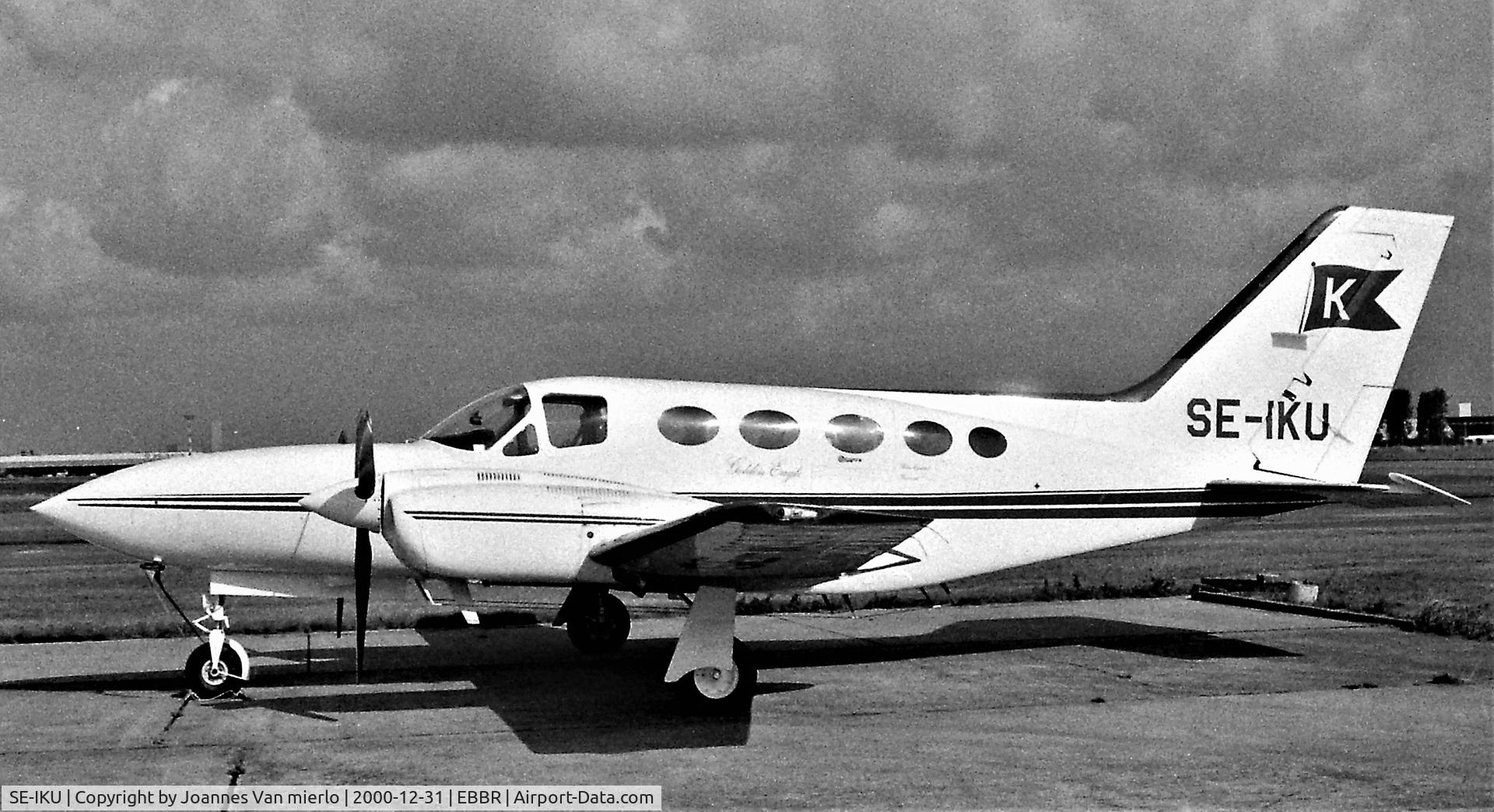 SE-IKU, Cessna 421C Golden Eagle C/N 421c-0107, Brussels