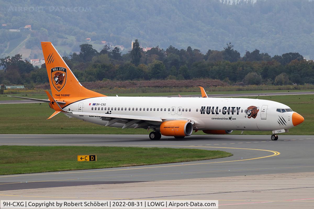 9H-CXG, 2001 Boeing 737-8K5 C/N 37254, 9H-CXG @ LOWG 2022