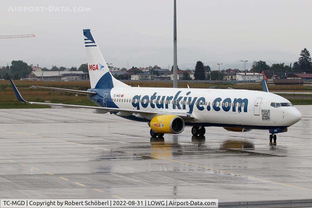 TC-MGD, 1999 Boeing 737-8K5 C/N 27984, TC-MGD @ LOWG 2022