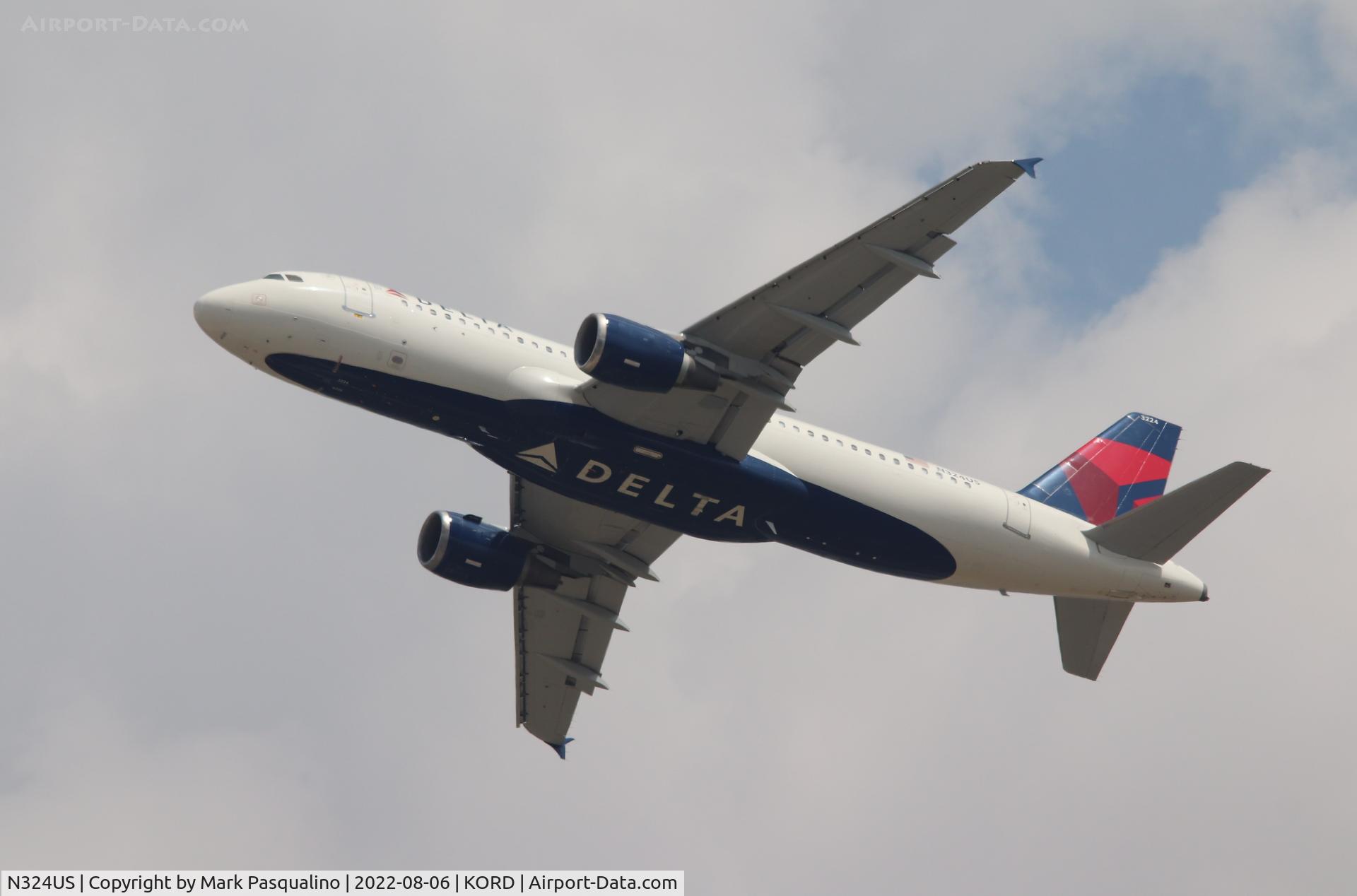 N324US, 1992 Airbus A320-211 C/N 273, Airbus A320-211