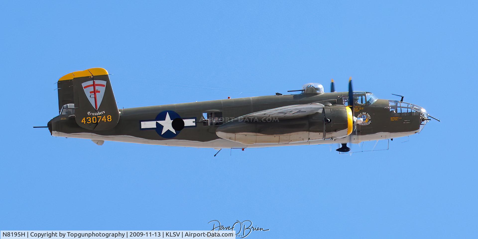 N8195H, 1944 North American TB-25N Mitchell C/N 108-34023 (44-30748), Practice day