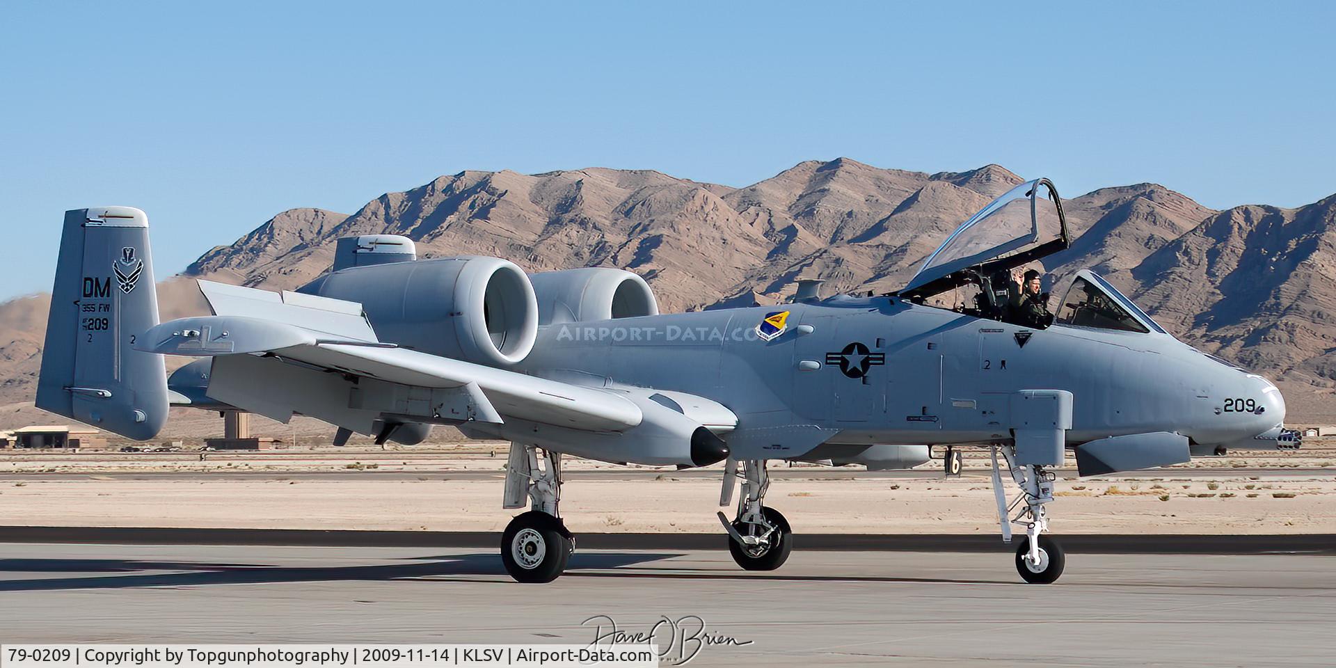 79-0209, 1979 Fairchild Republic A-10C Thunderbolt II C/N A10-0473, 355th FW out of Davis-Monthan