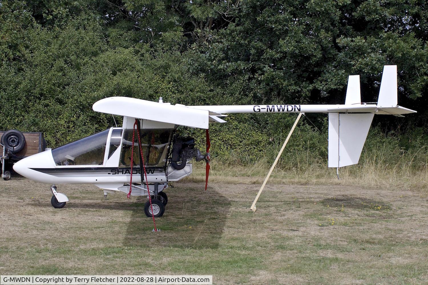 G-MWDN, 1990 CFM Shadow Series CD C/N K102, At Stoke Golding