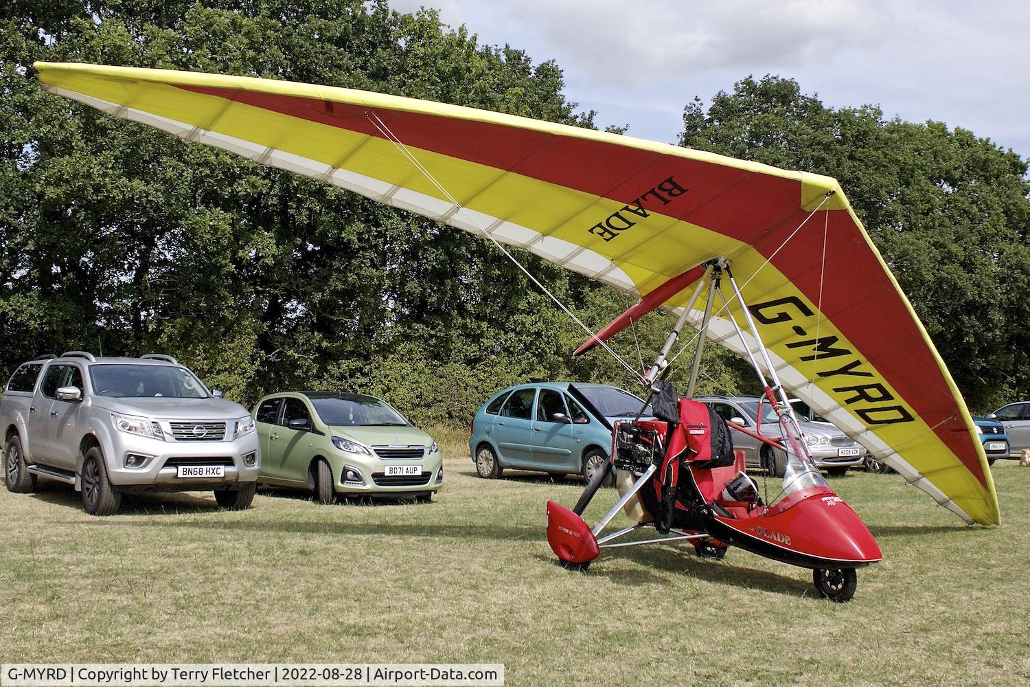 G-MYRD, 1994 Mainair Blade C/N 989-0594-7-W785, At Stoke golding