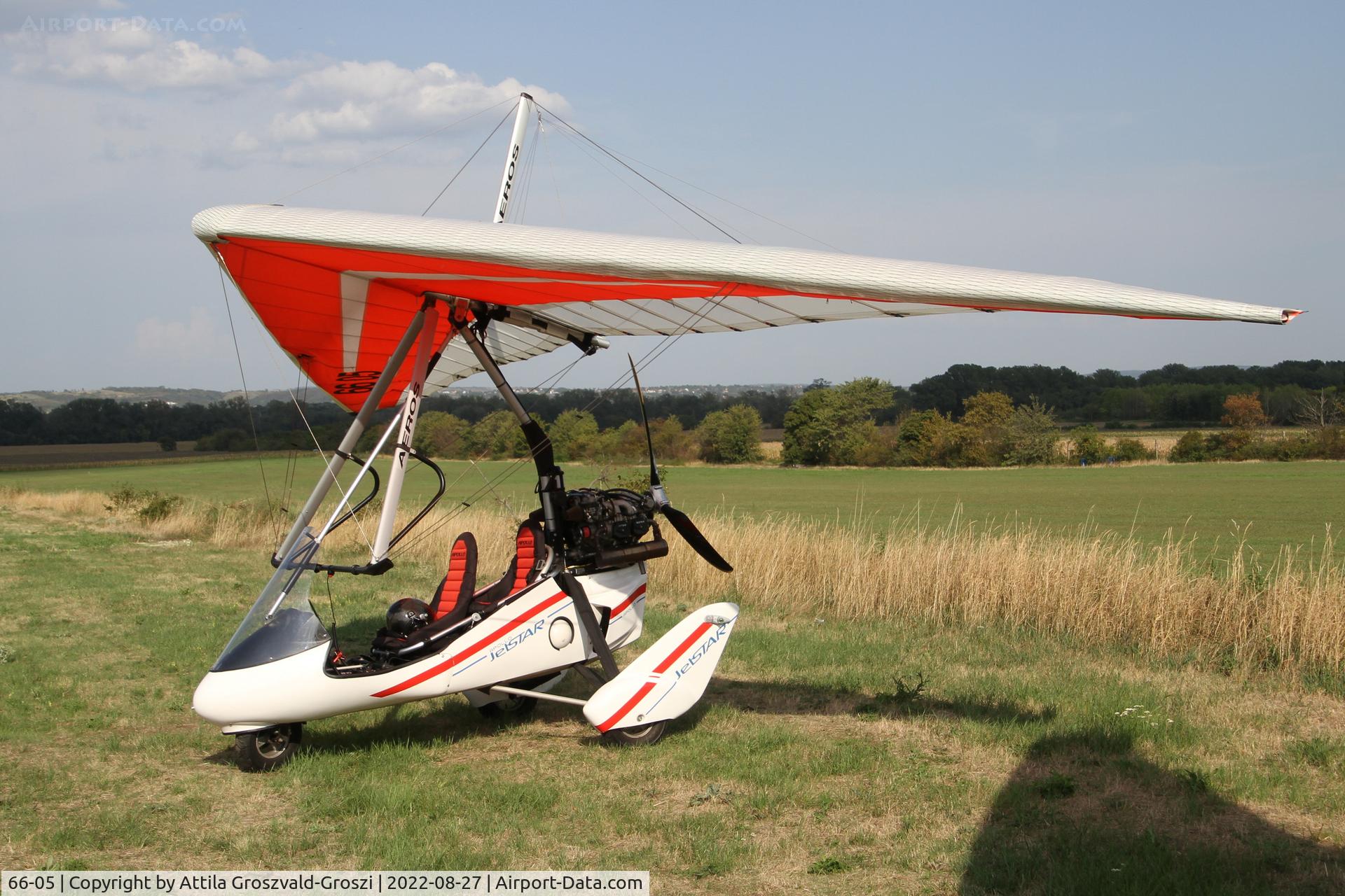 66-05, Halley Apollo Jet Star/Aeros Profi C/N ------/038.20, Dunabogdány - AeroGlobus Airfield, Hungary