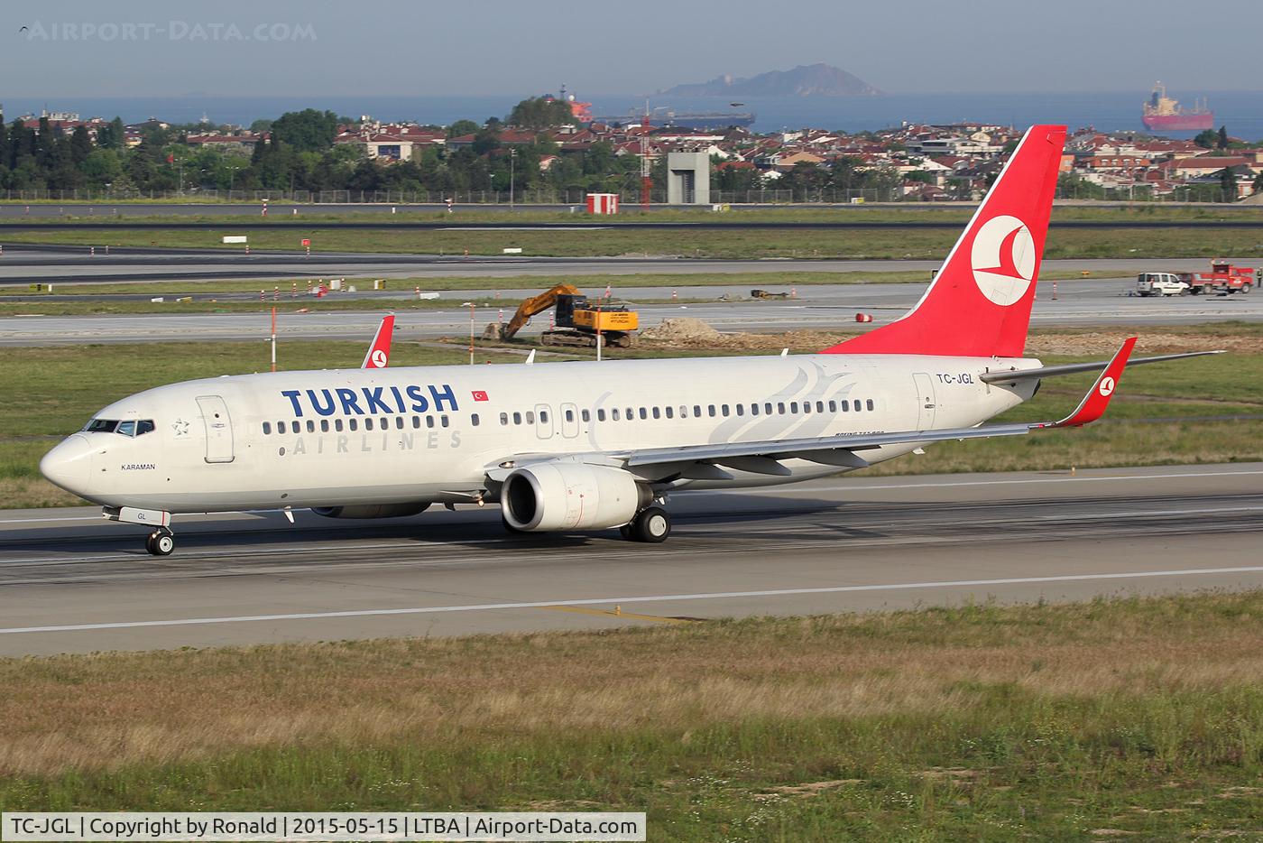 TC-JGL, 2006 Boeing 737-8F2 C/N 34410, at ltba