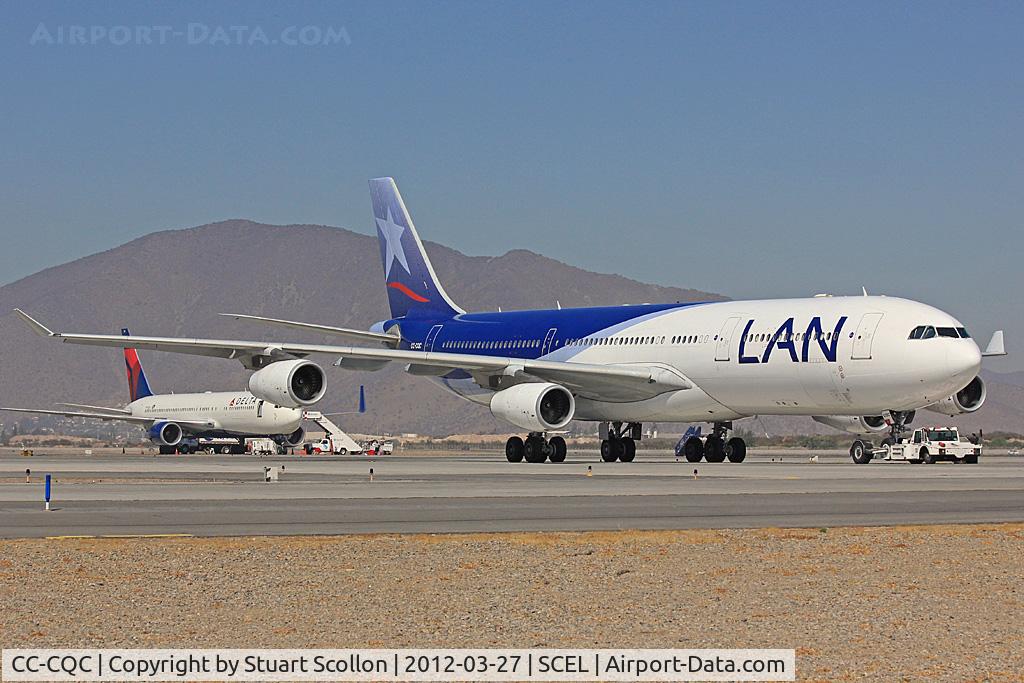 CC-CQC, 2000 Airbus A340-313X C/N 363, Lan Airlines