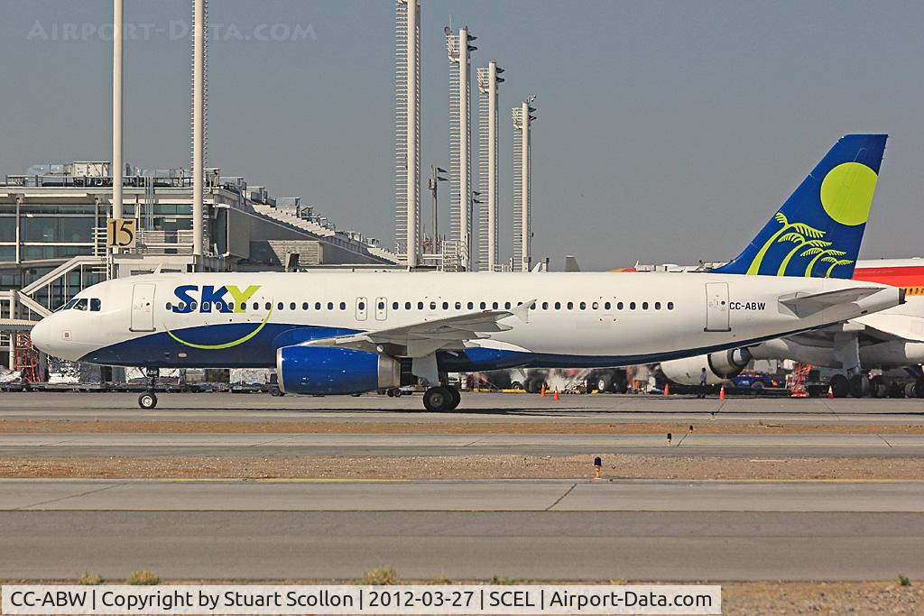 CC-ABW, 2001 Airbus A320-233 C/N 1523, SKY Airlines