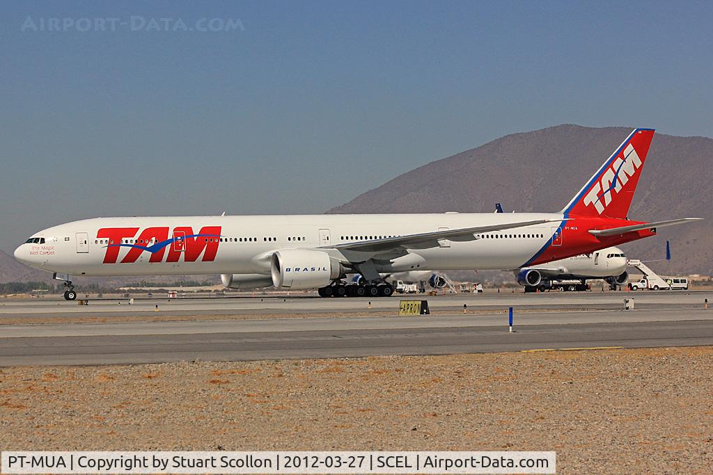 PT-MUA, 2008 Boeing 777-32W/ER C/N 37664, TAM Airlines