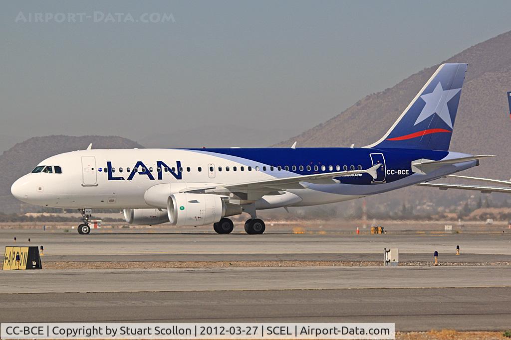 CC-BCE, 2012 Airbus A319-112 C/N 5005, LAN Airlines