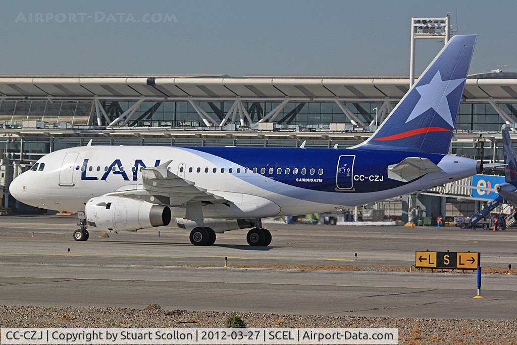 CC-CZJ, 2008 Airbus A318-121 C/N 3585, LAN Airlines