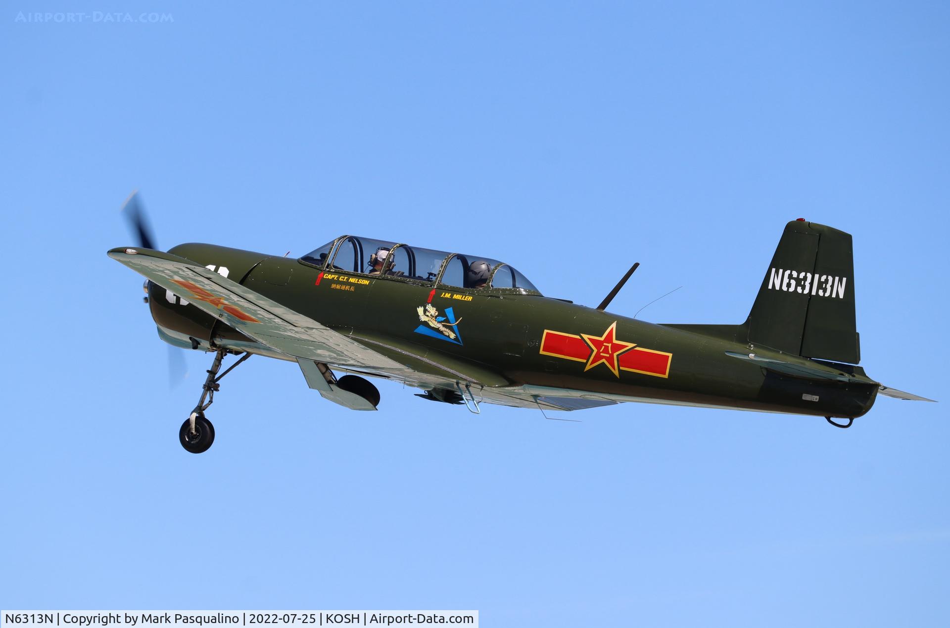 N6313N, 1979 Nanchang CJ-6A C/N 3532022, Nanchang CJ-6A