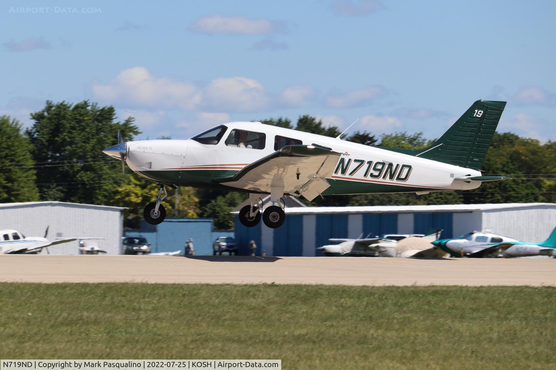 N719ND, 2016 Piper PA-28-181 C/N 2843854, Piper PA-28-181