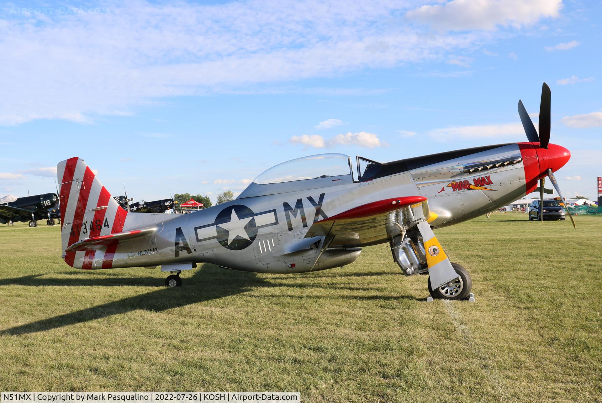 N51MX, 1944 North American F-51D Mustang C/N 45-11559, North American P-51D