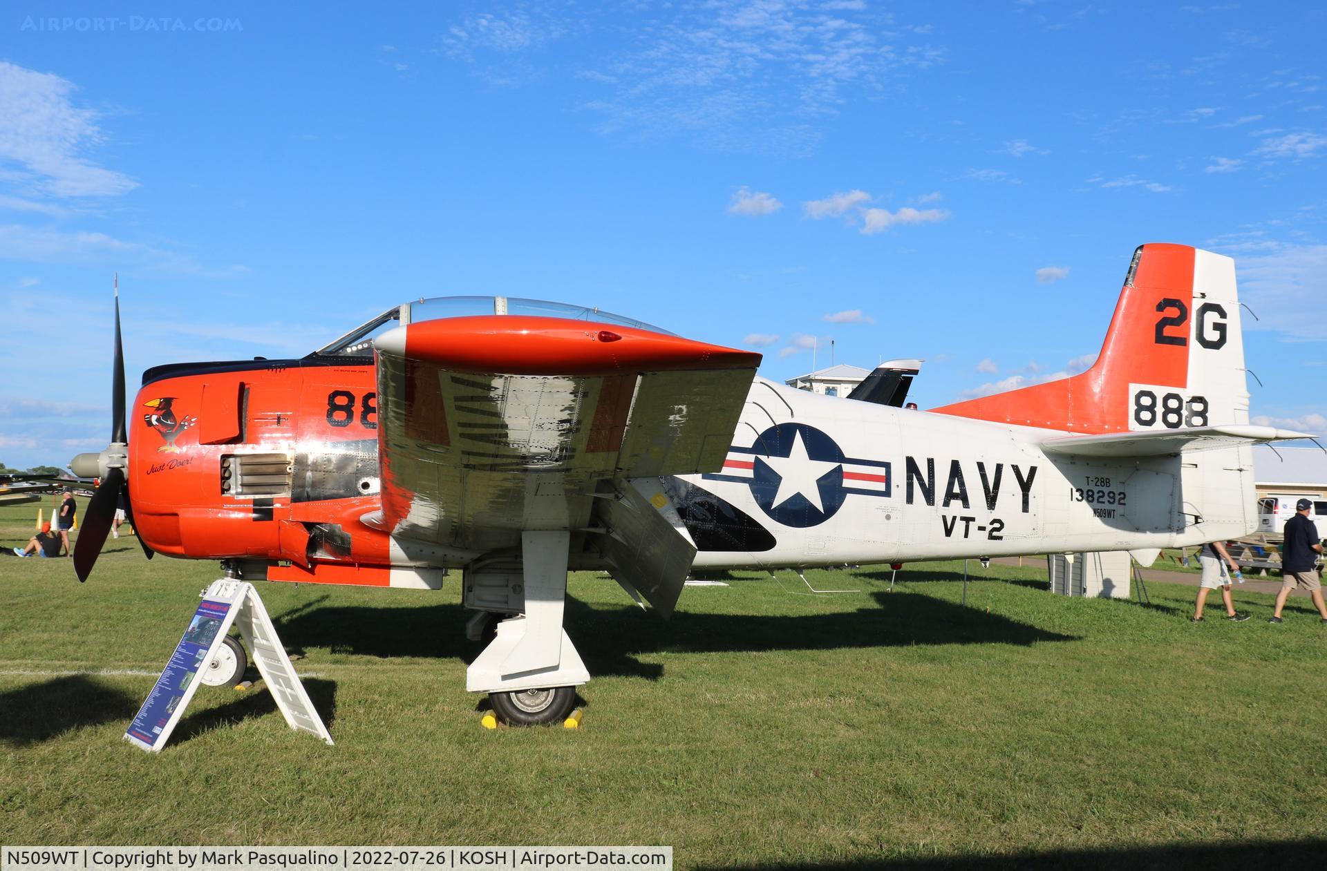 N509WT, North American T-28B Trojan C/N 200-363, North American T-28B