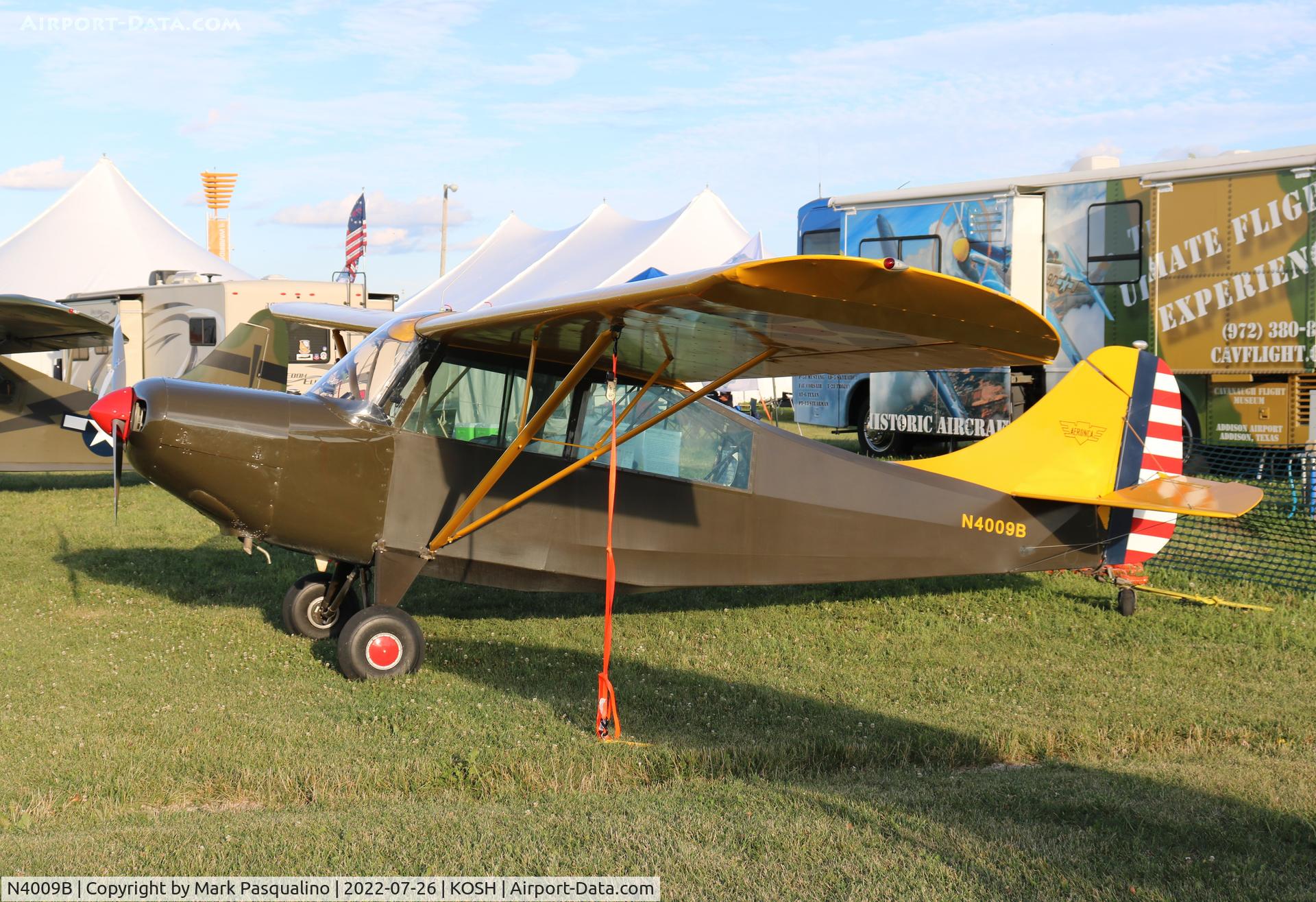 N4009B, Aeronca 7DC C/N 7BCM-380, Aeronca L-16