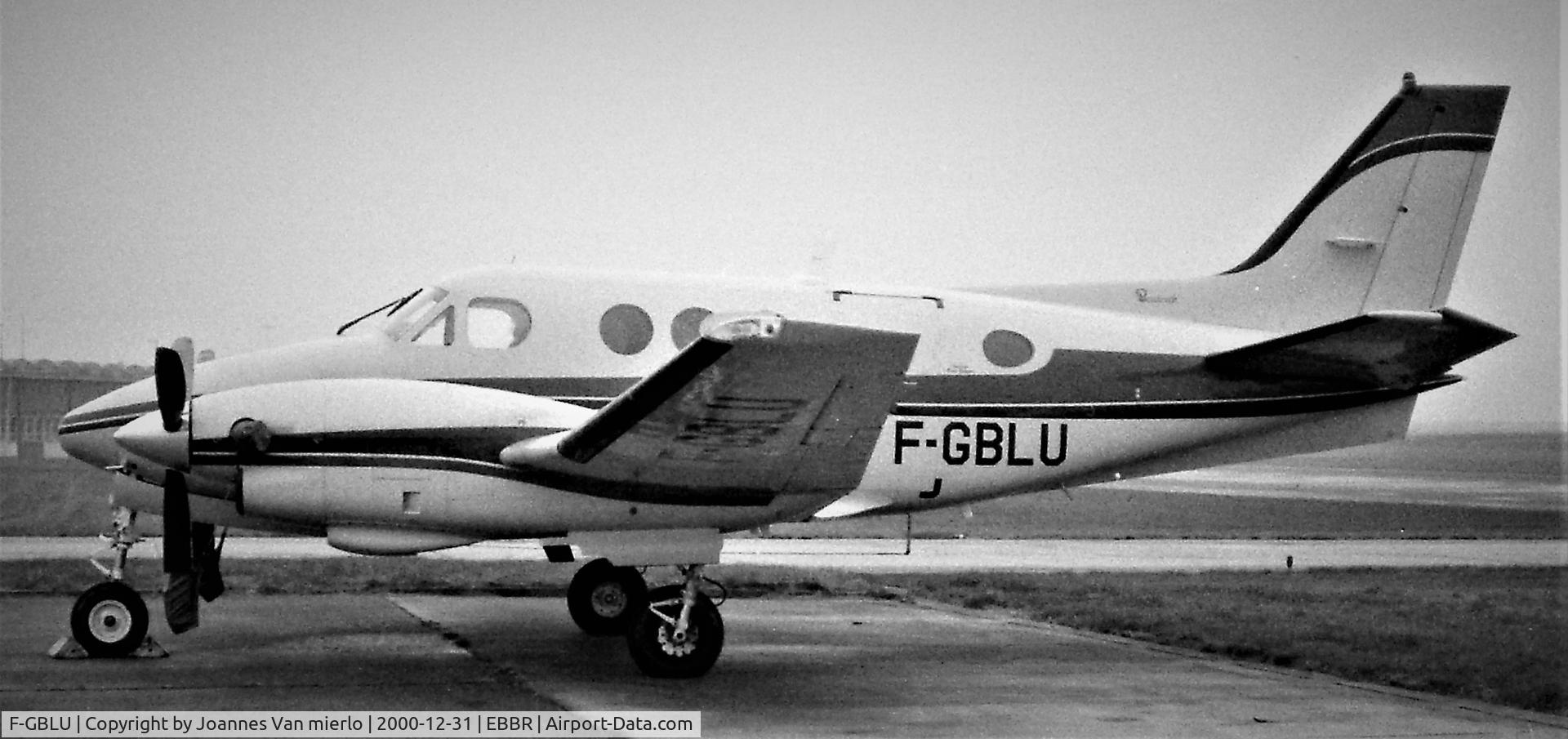 F-GBLU, 1979 Beech C90 King Air C/N LJ-822, Brussels