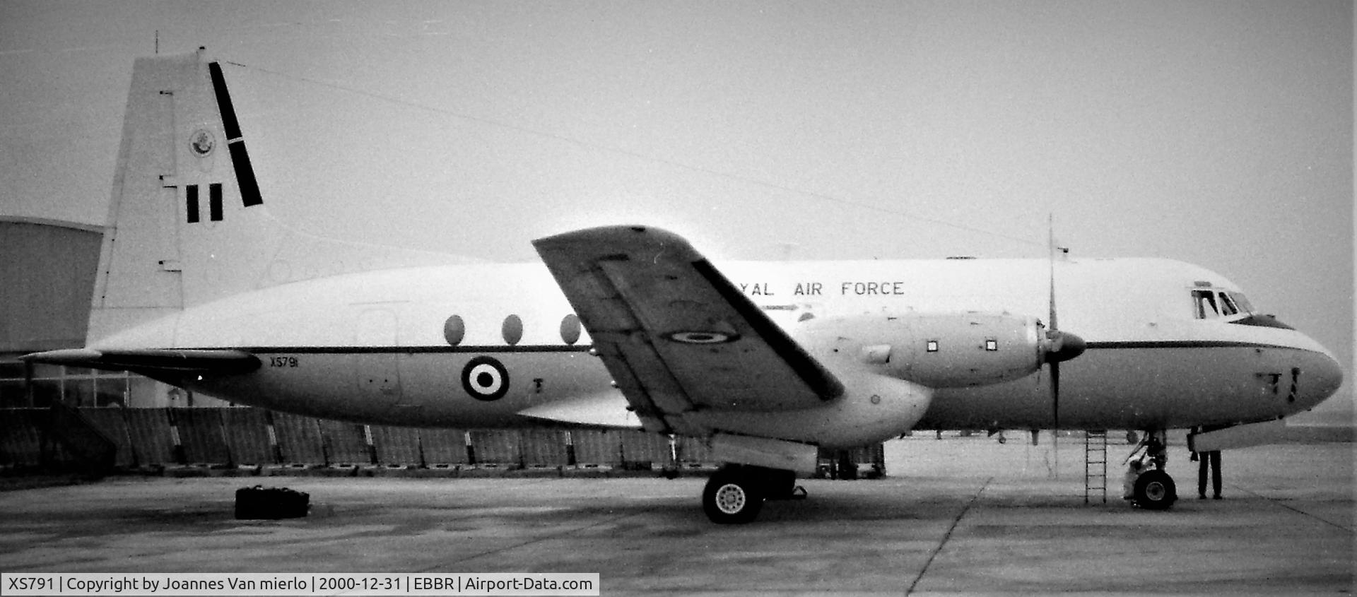 XS791, 1964 Hawker Siddeley HS-748 Andover CC2 C/N 1563, Brussels