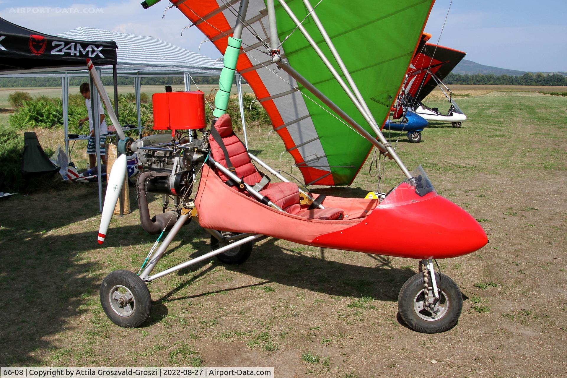 66-08, 1991 Halley Apollo CX-M/Racer GT C/N 050599/MZ 112/91, Dunabogdány - AeroGlobus Airfield, Hungary