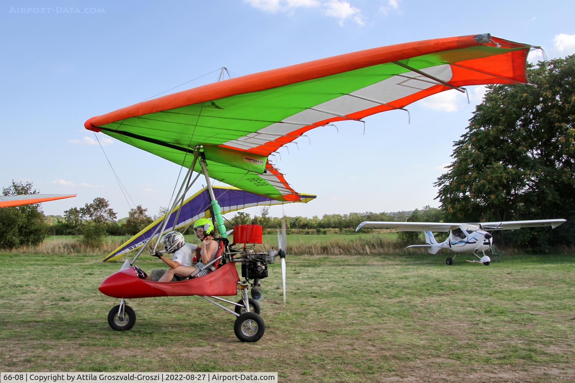 66-08, 1991 Halley Apollo CX-M/Racer GT C/N 050599/MZ 112/91, Dunabogdány - AeroGlobus Airfield, Hungary