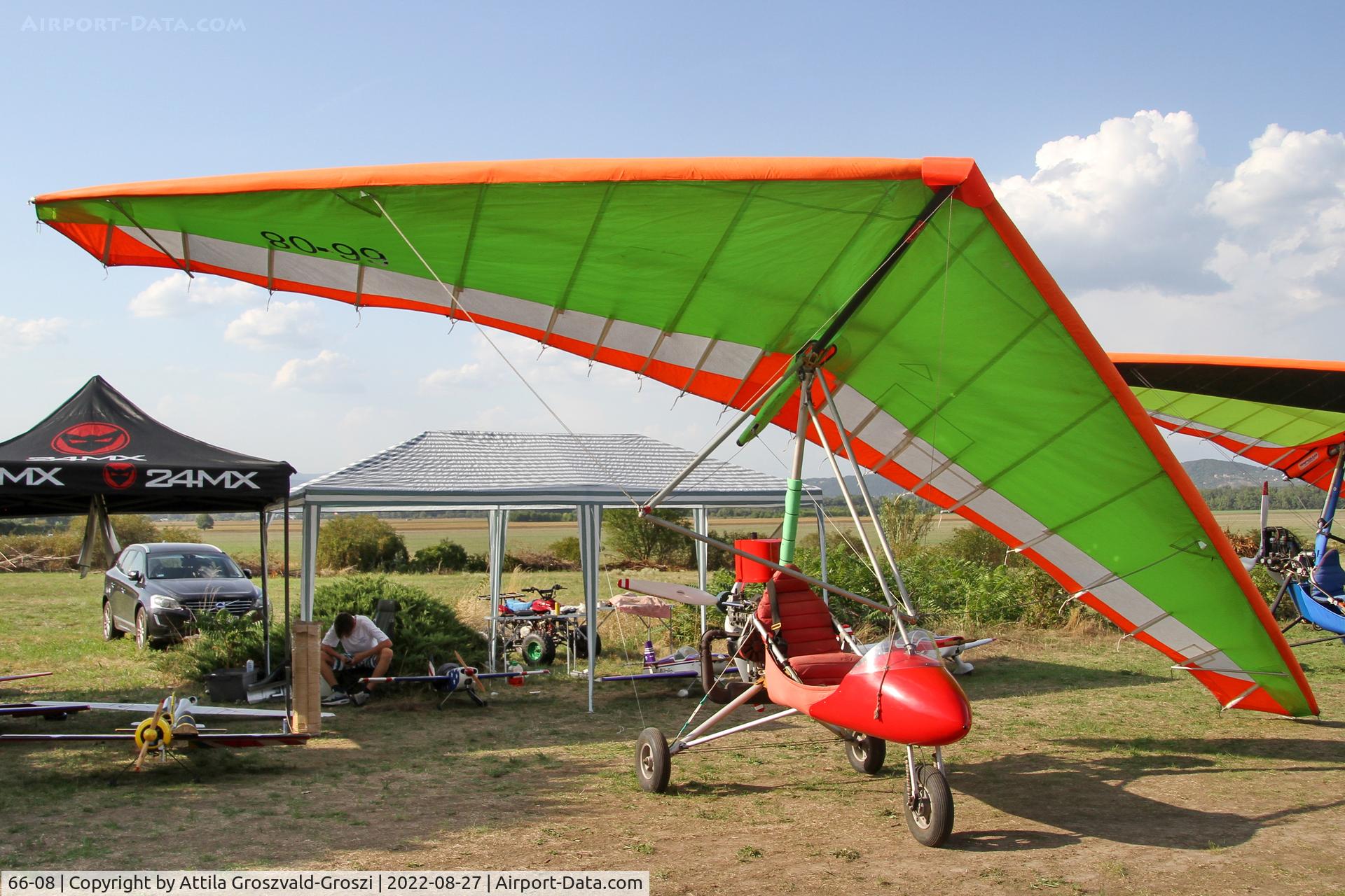 66-08, 1991 Halley Apollo CX-M/Racer GT C/N 050599/MZ 112/91, Dunabogdány - AeroGlobus Airfield, Hungary