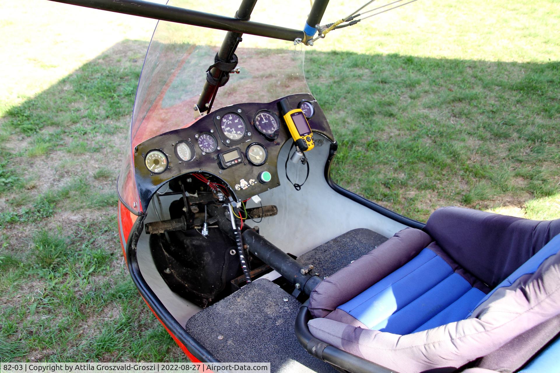 82-03, Halley Apollo CX-MD/Jet Star C/N 080209/------, Dunabogdány - AeroGlobus Airfield, Hungary