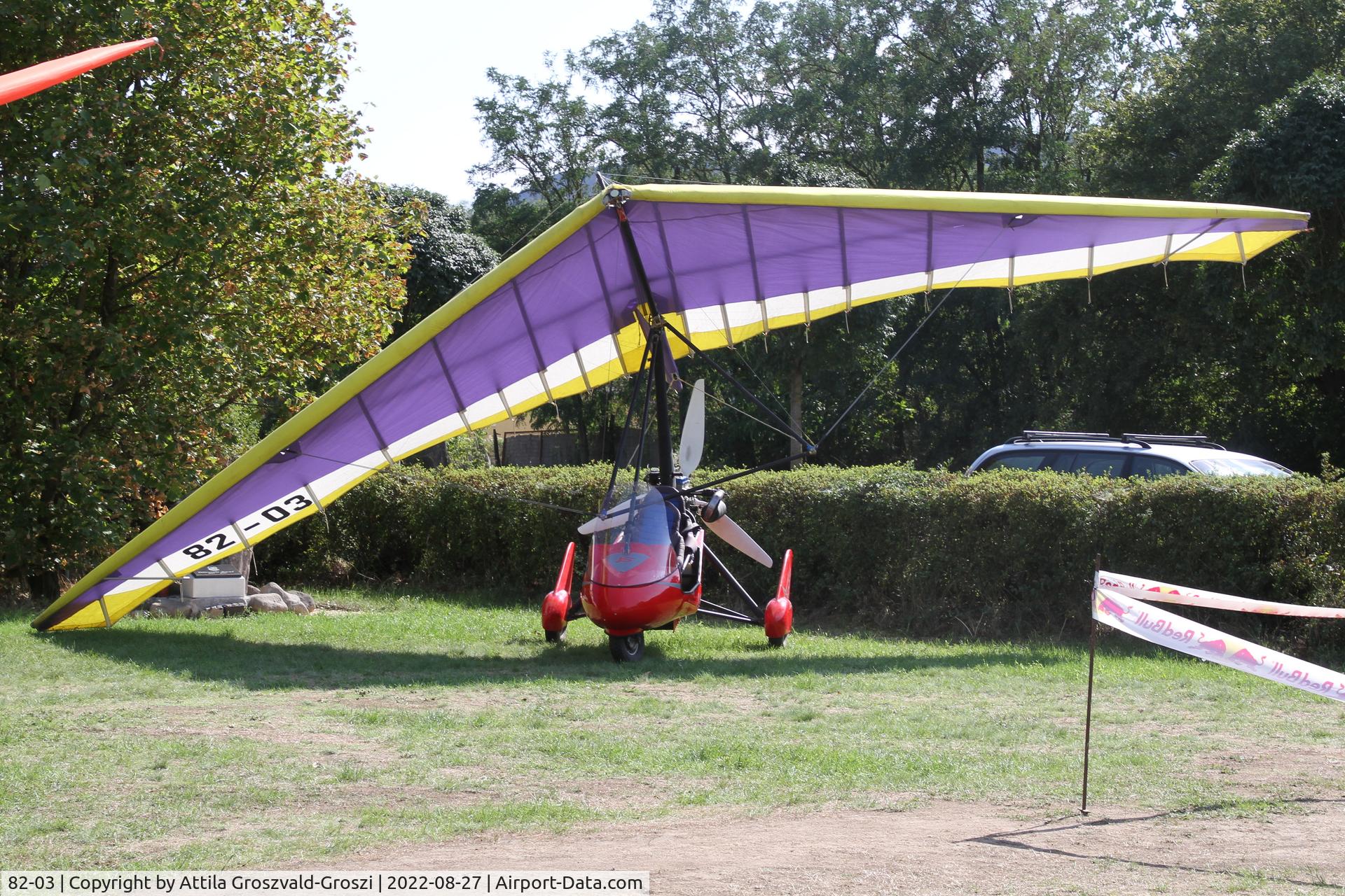 82-03, Halley Apollo CX-MD/Jet Star C/N 080209/------, Dunabogdány - AeroGlobus Airfield, Hungary