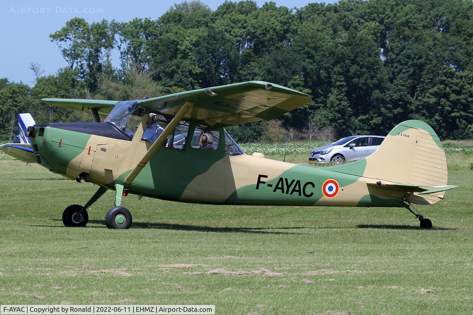 F-AYAC, Cessna O-1E Bird Dog C/N 24566, at ehmz