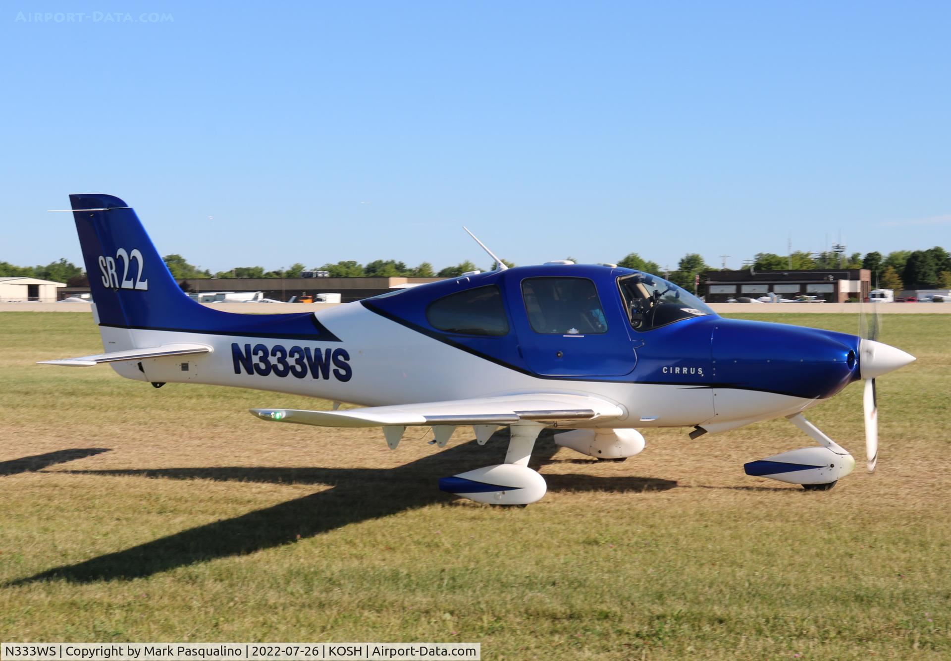 N333WS, 2004 Cirrus SR22 C/N 0906, Cirrus SR22