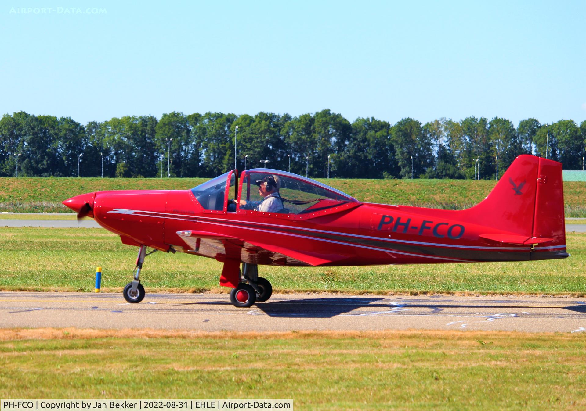 PH-FCO, 1988 Sequoia F8L Falco C/N PFA 100-10843, Lelystad Airport