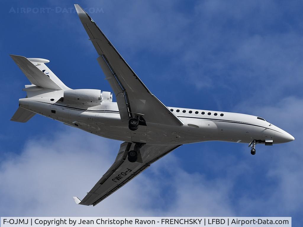 F-OJMJ, 2020 Dassault Falcon 8X C/N 454, Dassault Falcon Service DS002MJ from Dakar landing runway 23