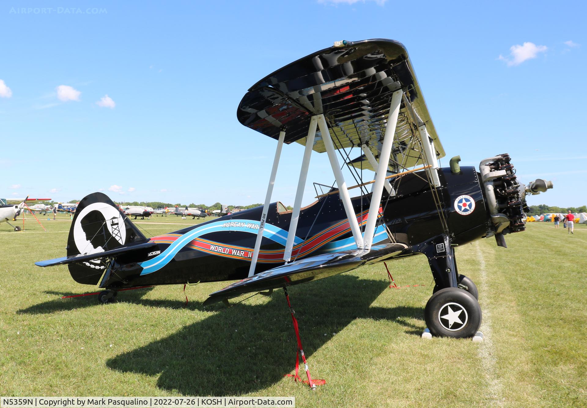 N5359N, Boeing E75 C/N 75-5522, Stearman