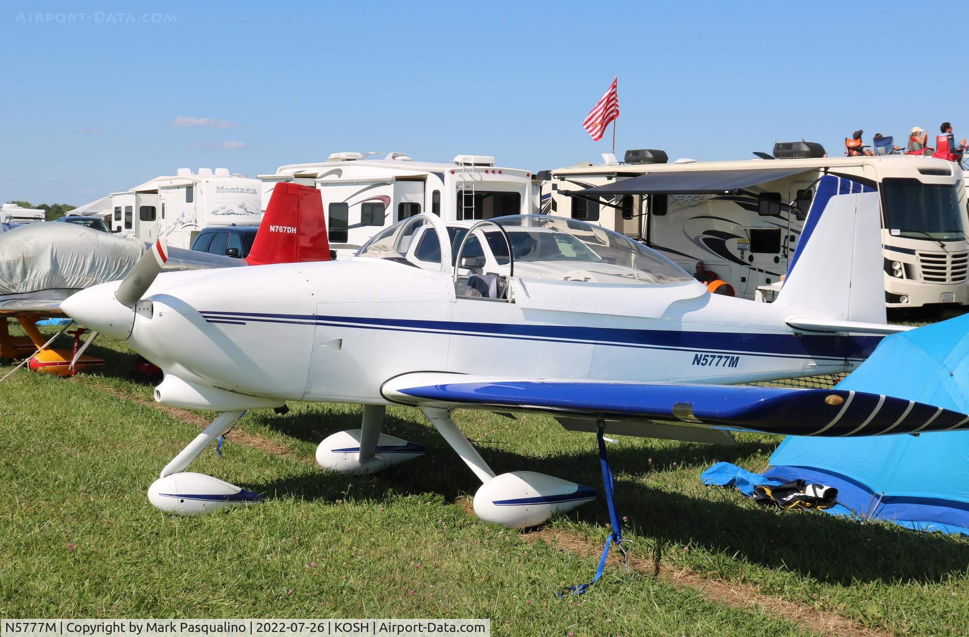 N5777M, 2006 Vans RV-8A C/N 80950, Vans RV-8A