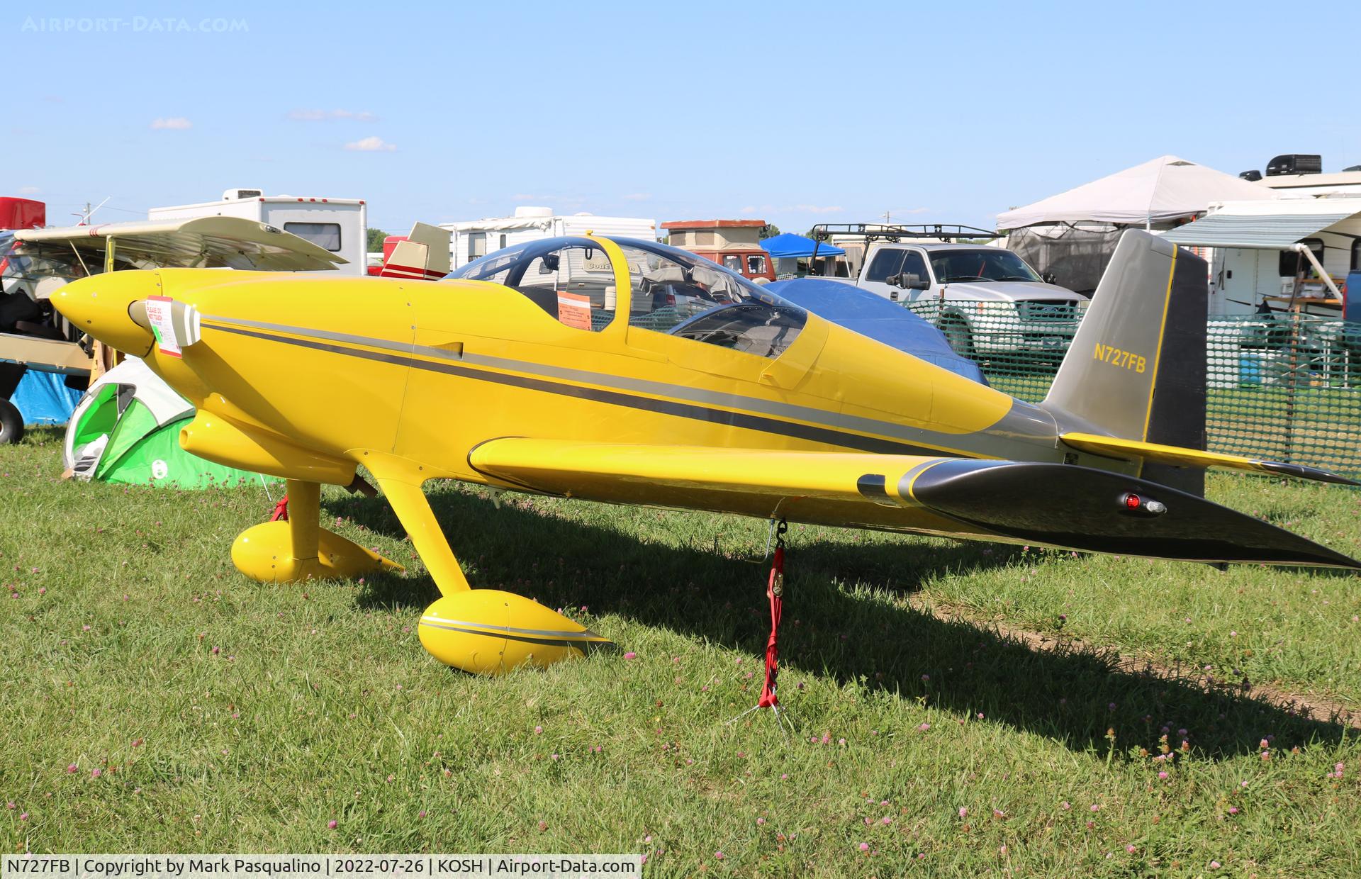 N727FB, 2004 Vans RV-6 C/N 60560, Vans RV-6