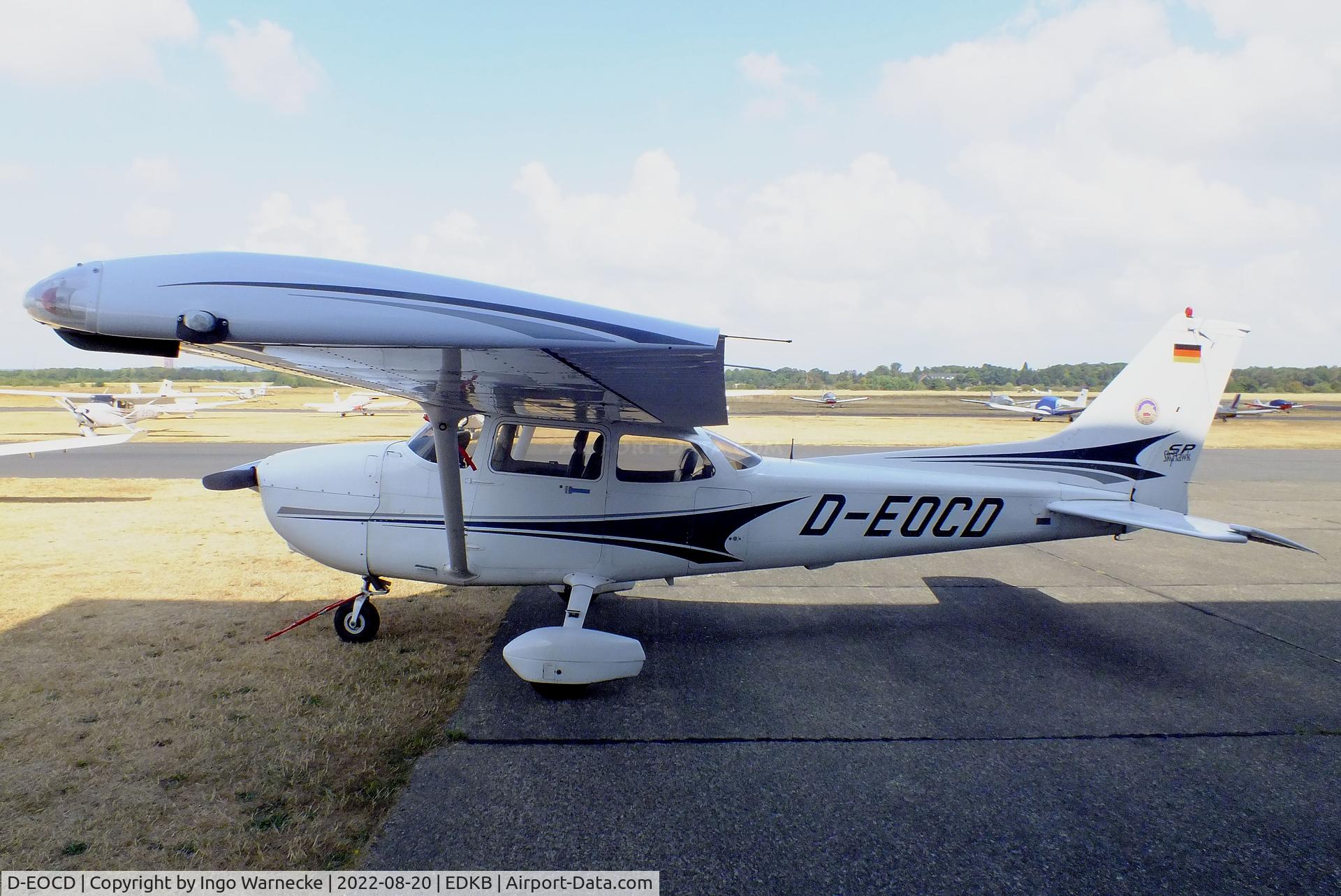 D-EOCD, 2004 Cessna 172S Skyhawk SP C/N 172S9675, Cessna 172S Skyhawk SP at Bonn-Hangelar airfield during the Grumman Fly-in 2022