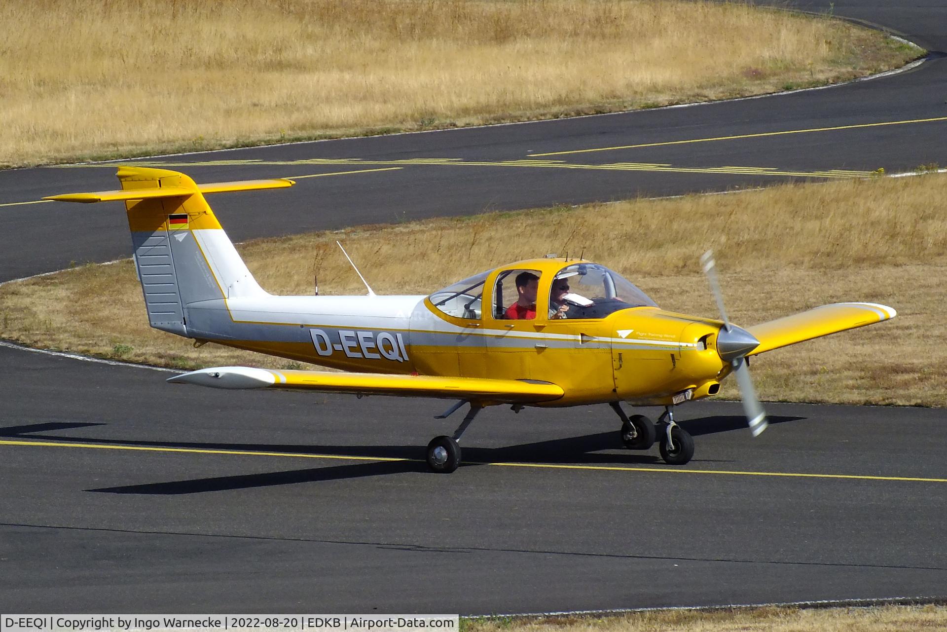 D-EEQI, 1979 Piper PA-38-112 Tomahawk C/N 38-79A0747, Piper PA-38-112 Tomahawk at Bonn-Hangelar airfield during the Grumman Fly-in 2022