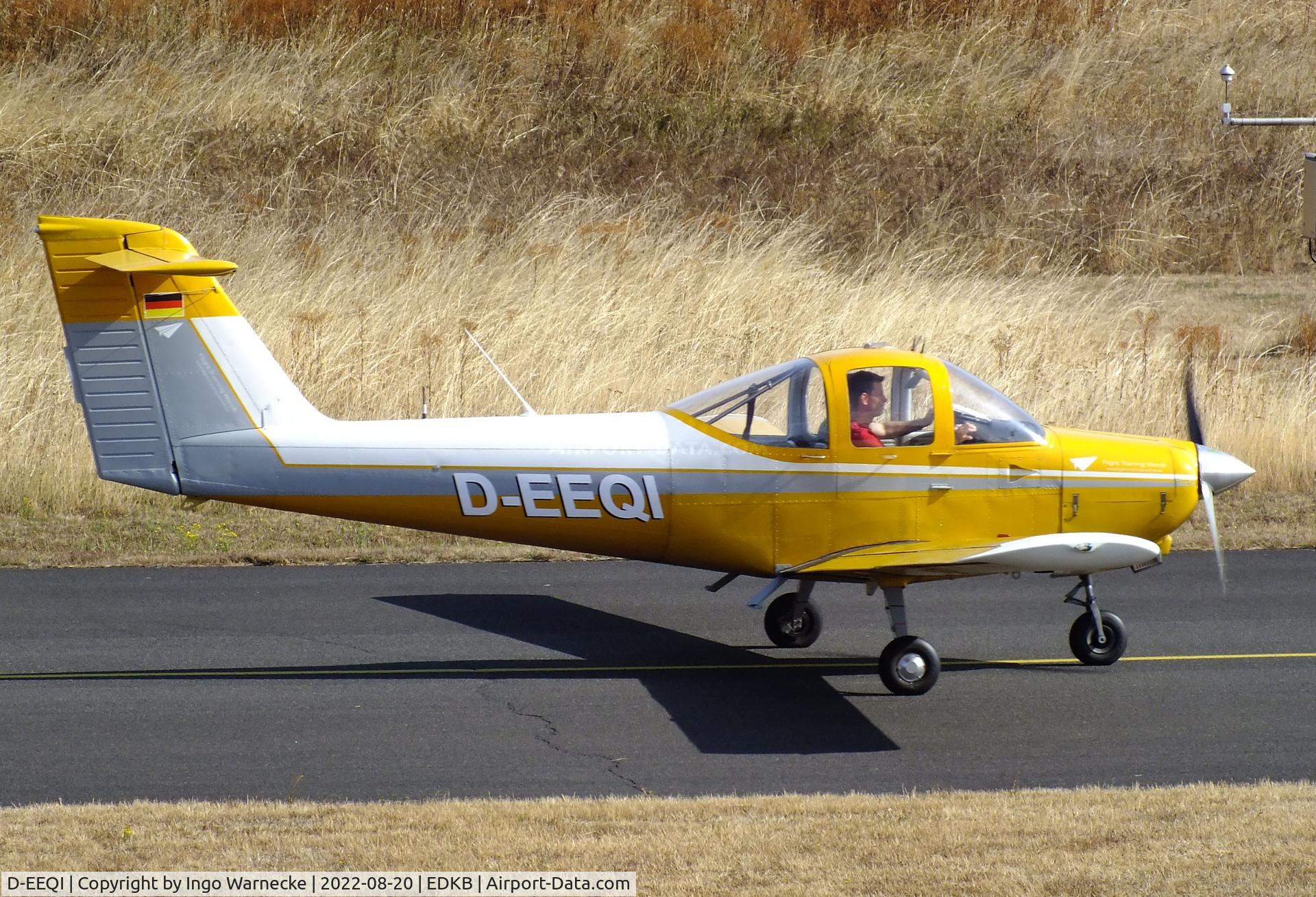 D-EEQI, 1979 Piper PA-38-112 Tomahawk C/N 38-79A0747, Piper PA-38-112 Tomahawk at Bonn-Hangelar airfield during the Grumman Fly-in 2022