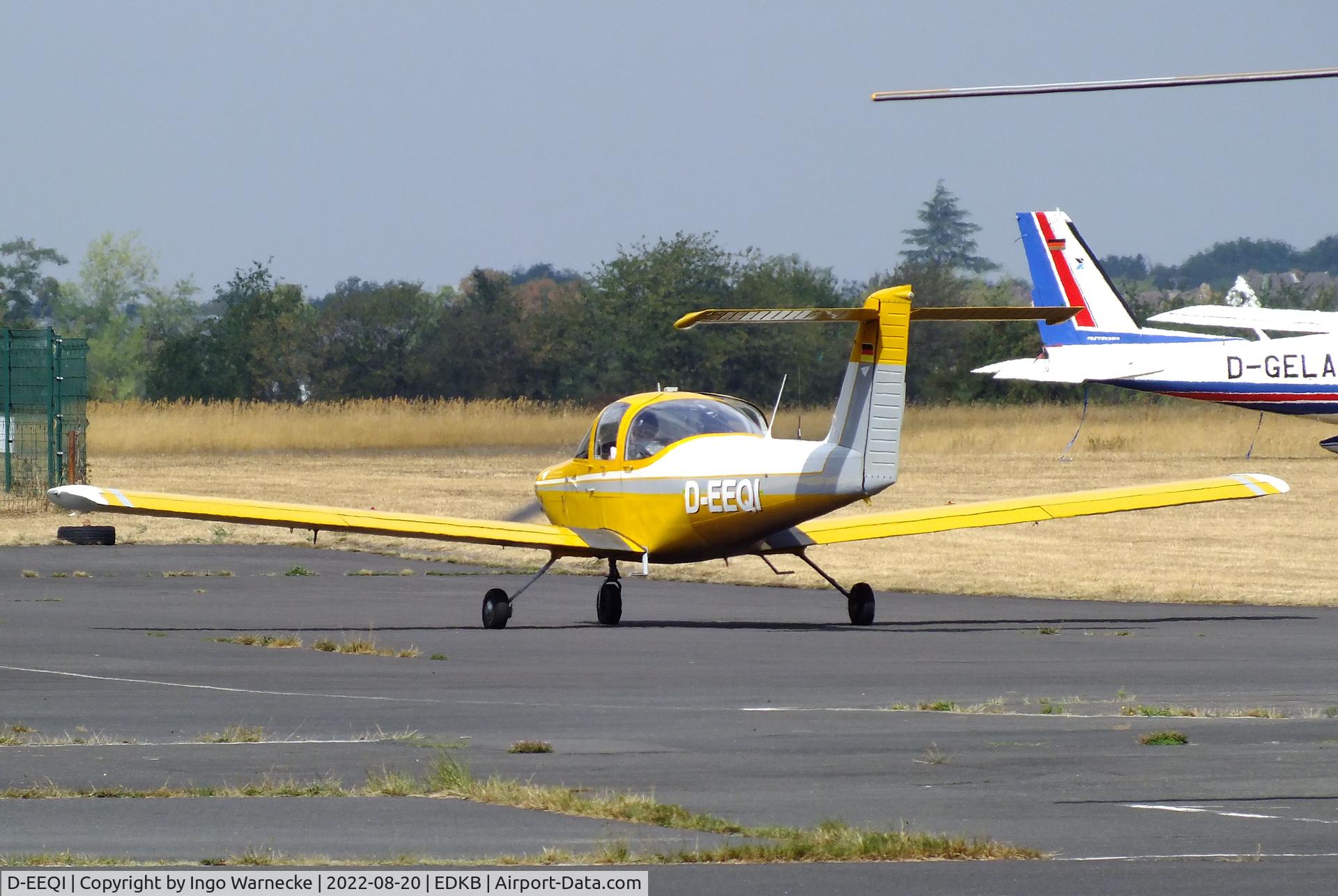 D-EEQI, 1979 Piper PA-38-112 Tomahawk C/N 38-79A0747, Piper PA-38-112 Tomahawk at Bonn-Hangelar airfield during the Grumman Fly-in 2022