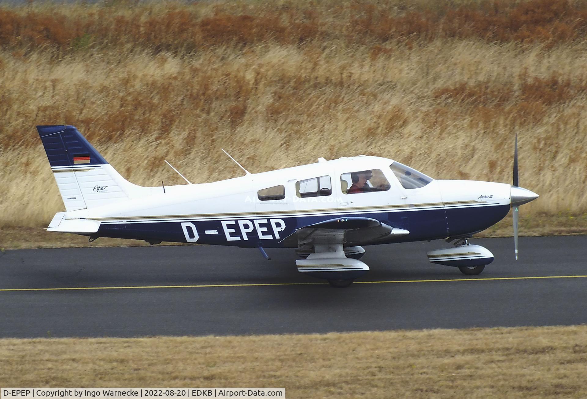 D-EPEP, 2016 Piper PA-28-181 C/N 2890217, Piper PA-28-181 Archer III at Bonn-Hangelar airfield during the Grumman Fly-in 2022