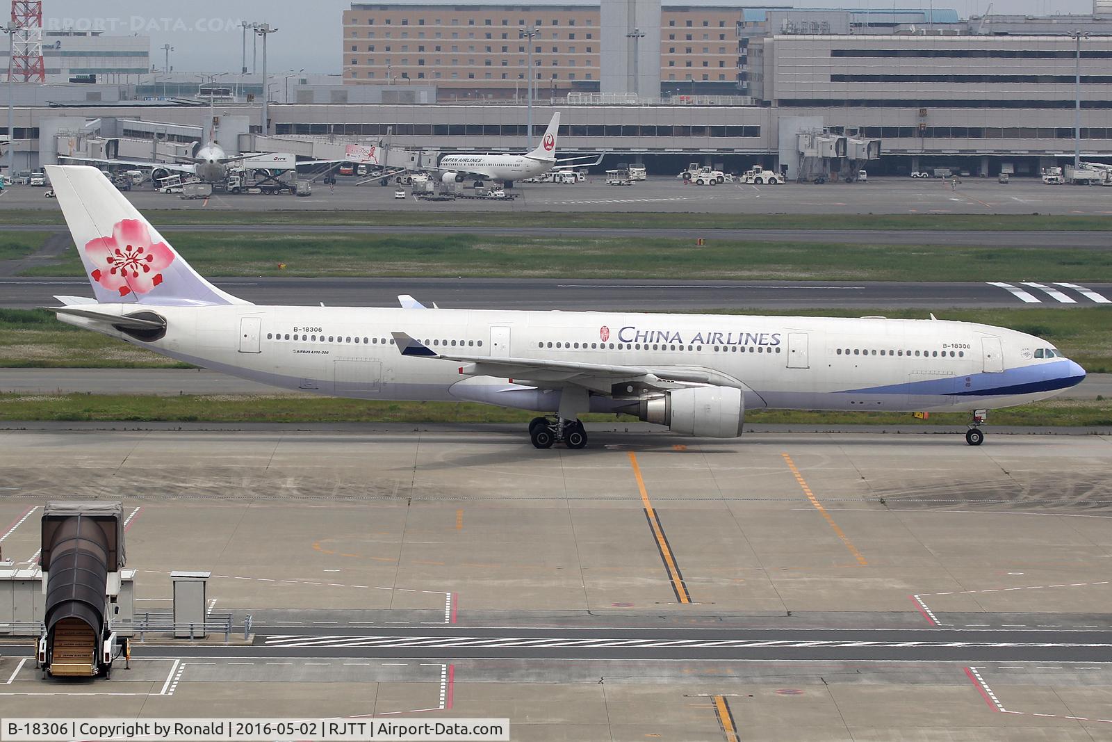 B-18306, 2005 Airbus A330-302 C/N 675, at hnd