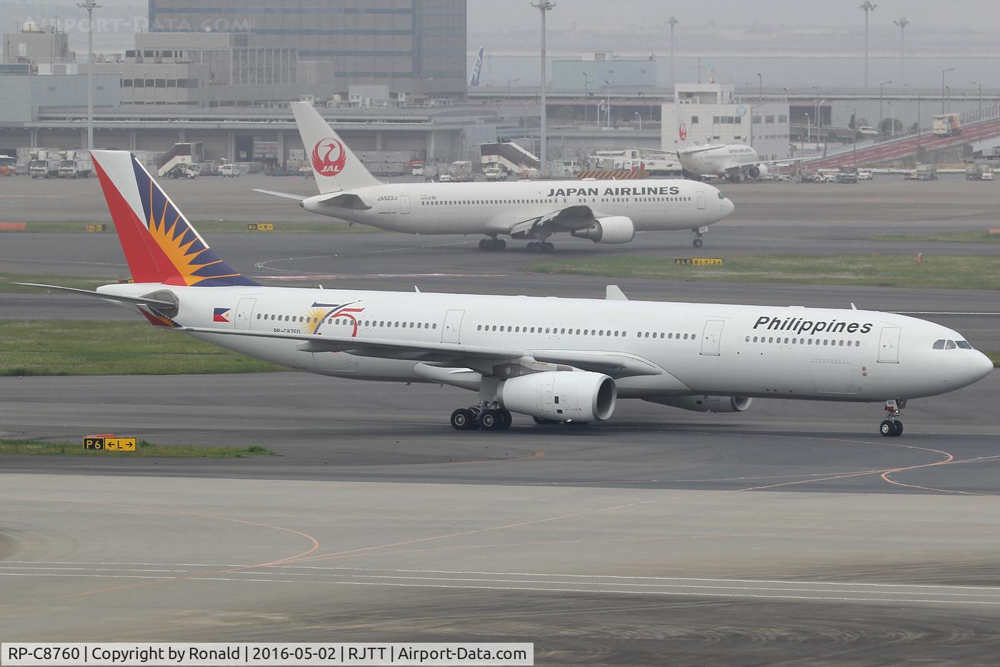 RP-C8760, Airbus A330-343 C/N 1510, at hnd