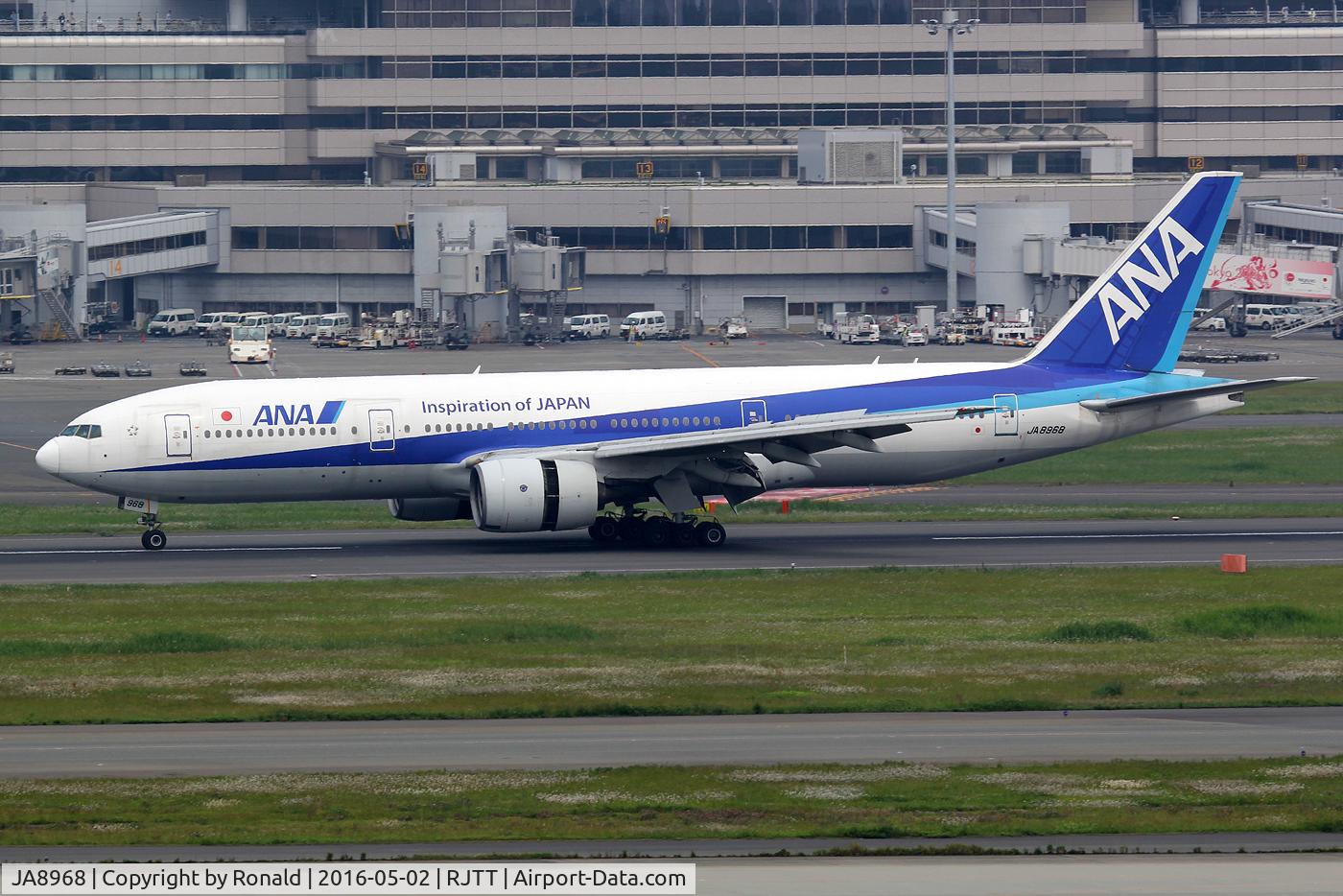 JA8968, 1996 Boeing 777-281 C/N 27031, at hnd
