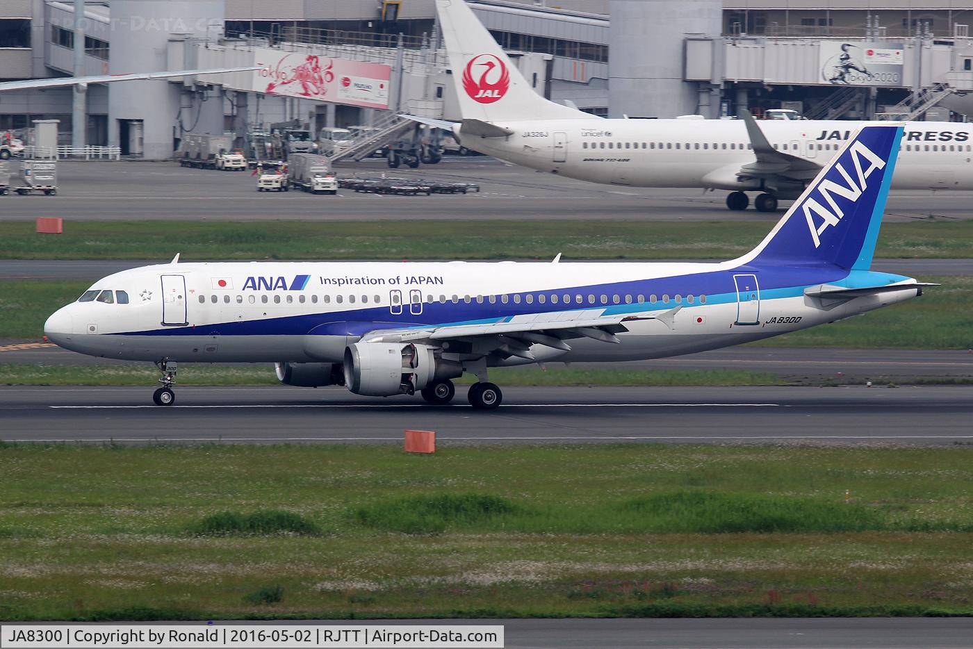 JA8300, 1995 Airbus A320-211 C/N 0549, at hnd