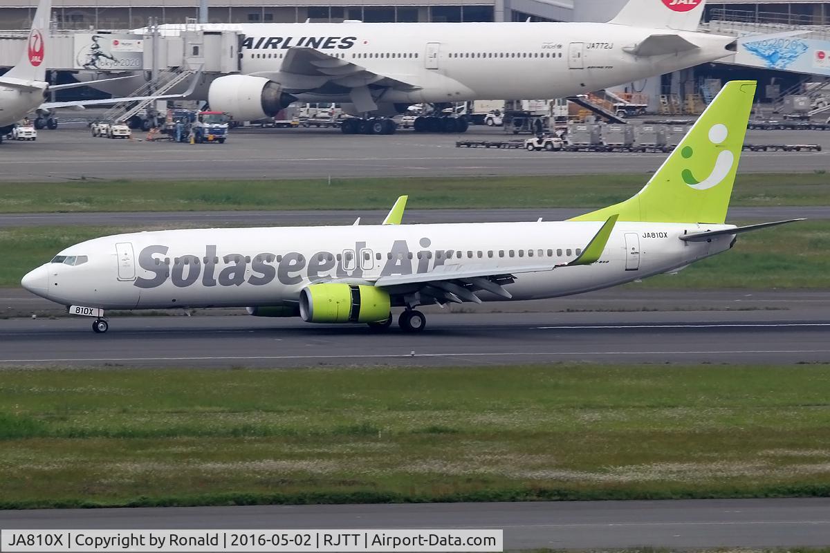 JA810X, Boeing 737-86N C/N 41271, at hnd