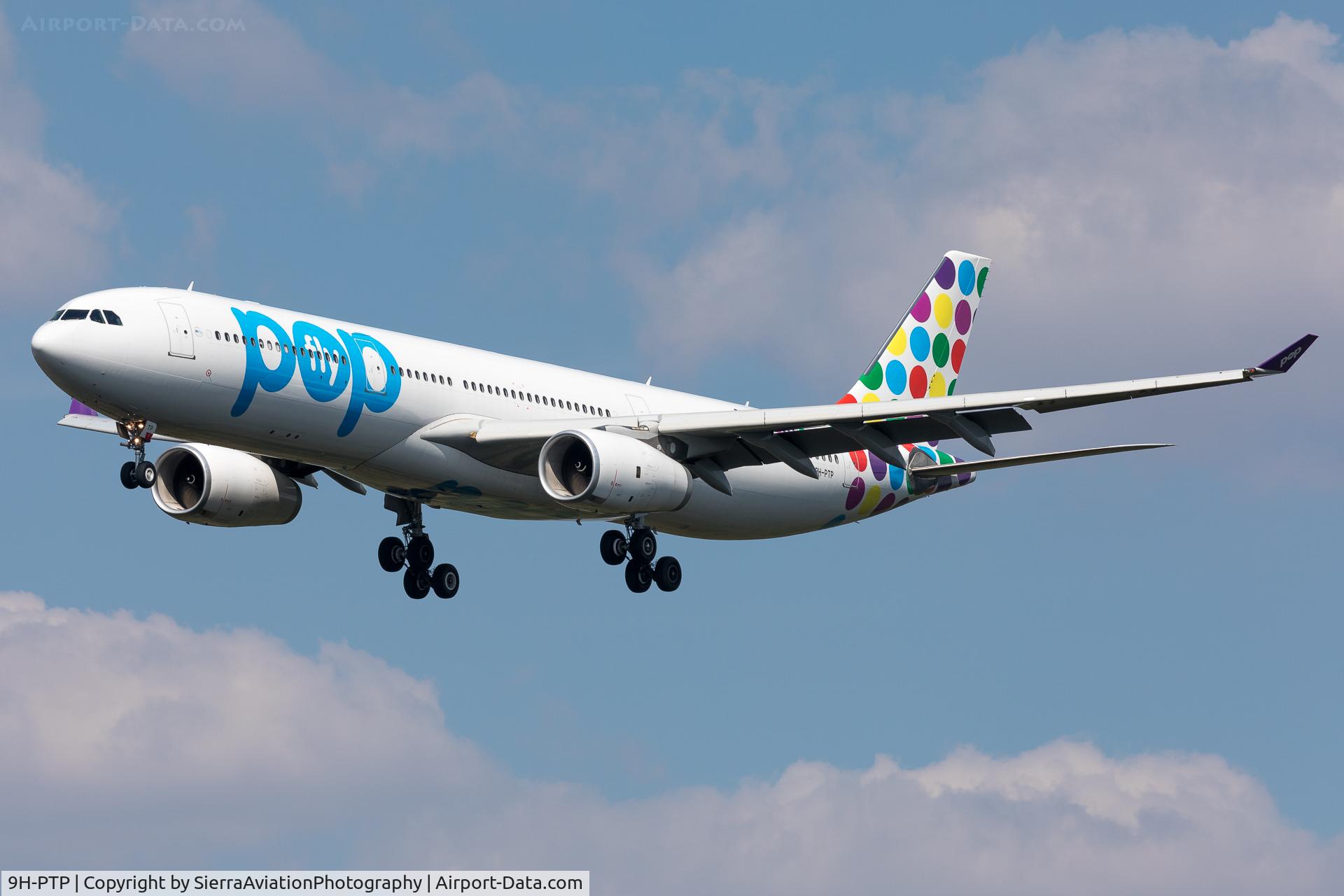 9H-PTP, 2013 Airbus A330-343X C/N 1420, Pop A330 on charter flight