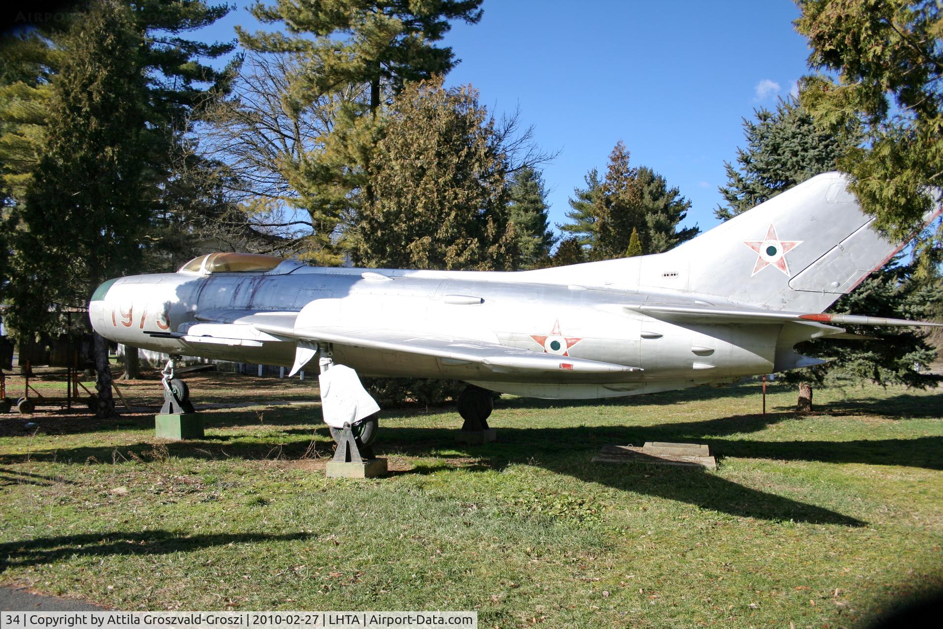 34, Mikoyan-Gurevich MiG-19PM C/N 65211034, LHTA - Taszár Air Base, Hungary