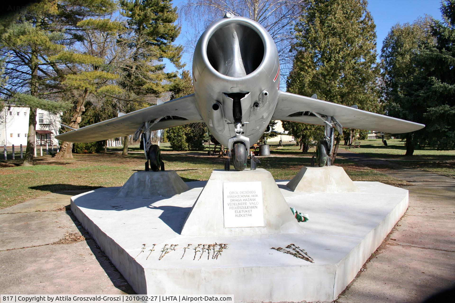 817, Mikoyan-Gurevich MiG-15bis C/N 31530817, LHTA - Taszár Air Base, Hungary