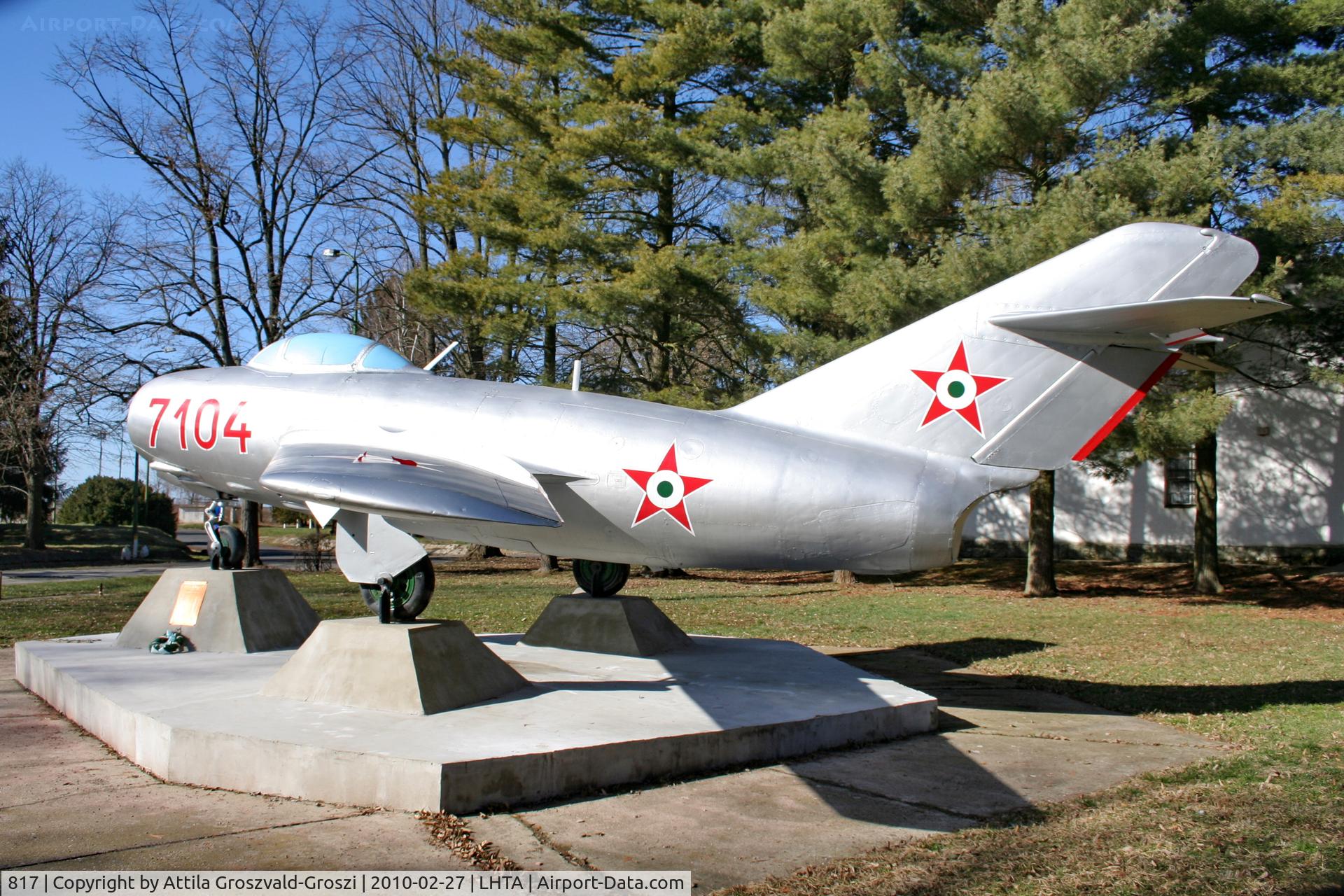 817, Mikoyan-Gurevich MiG-15bis C/N 31530817, LHTA - Taszár Air Base, Hungary