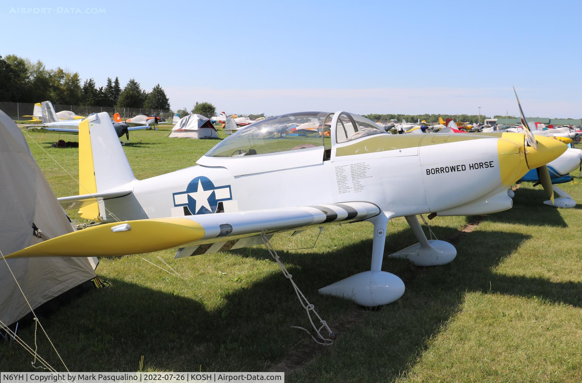 N6YH, 2021 Vans RV-8 C/N 83520, Vans RV-8