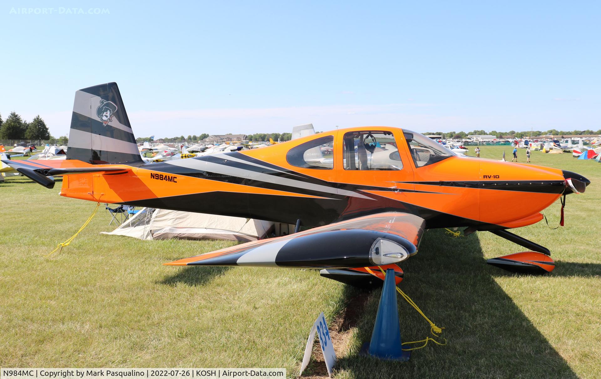 N984MC, 2019 Vans RV-10 C/N 40079, Vans RV-10
